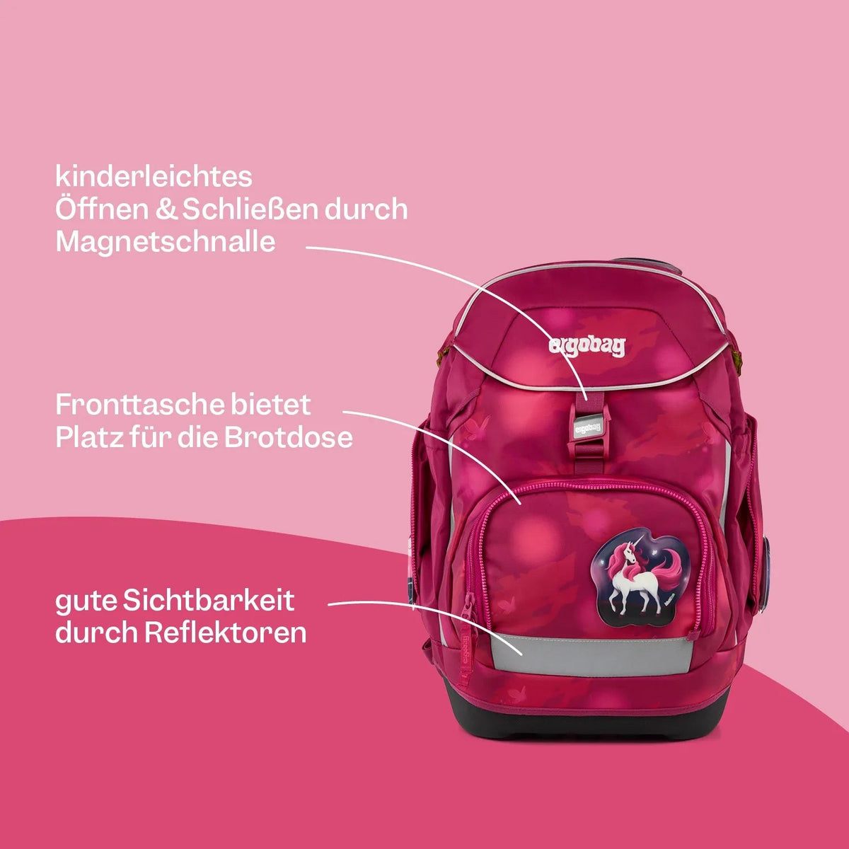 Ergobag - Pack Okul Çantası Seti Ponybearadise