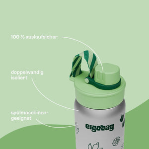 Ergobag - Stainless Steel Bottle Purple