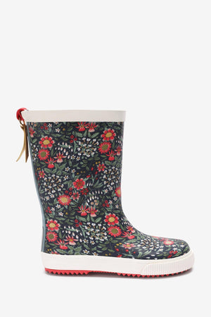 KidyLove - Women's Floral Pattern Soft Sole Rain Boots - 29 