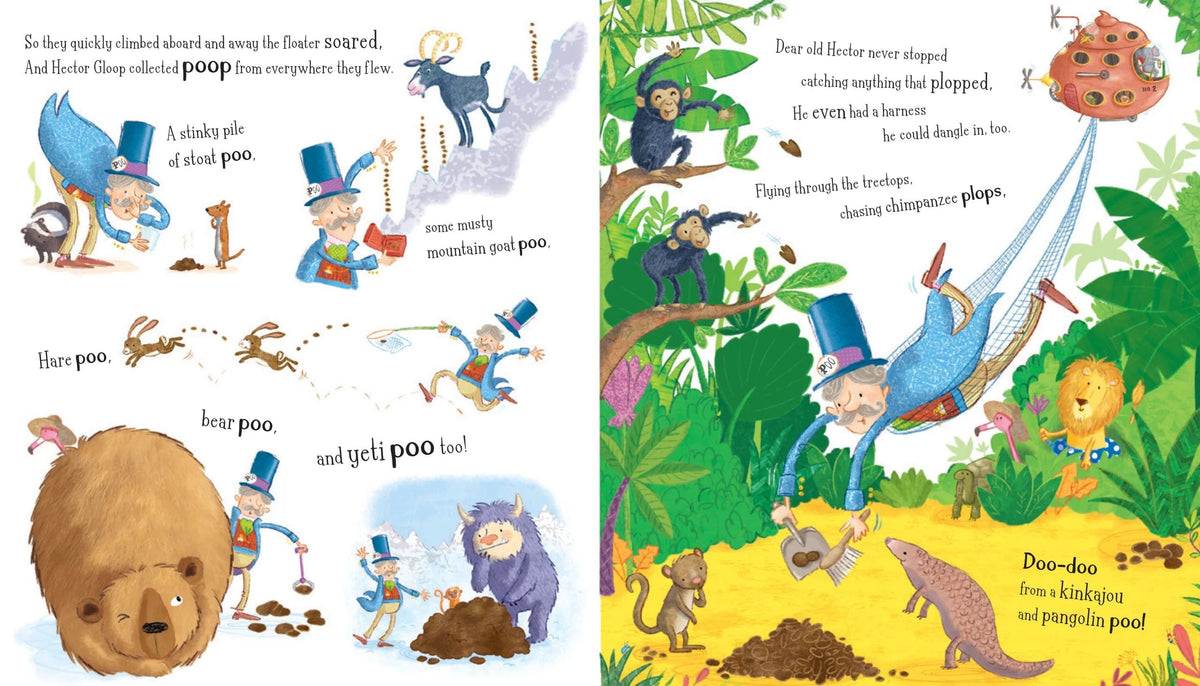 Little Tiger Press - Poo in the Zoo The Island of Dinosaur Poo Book