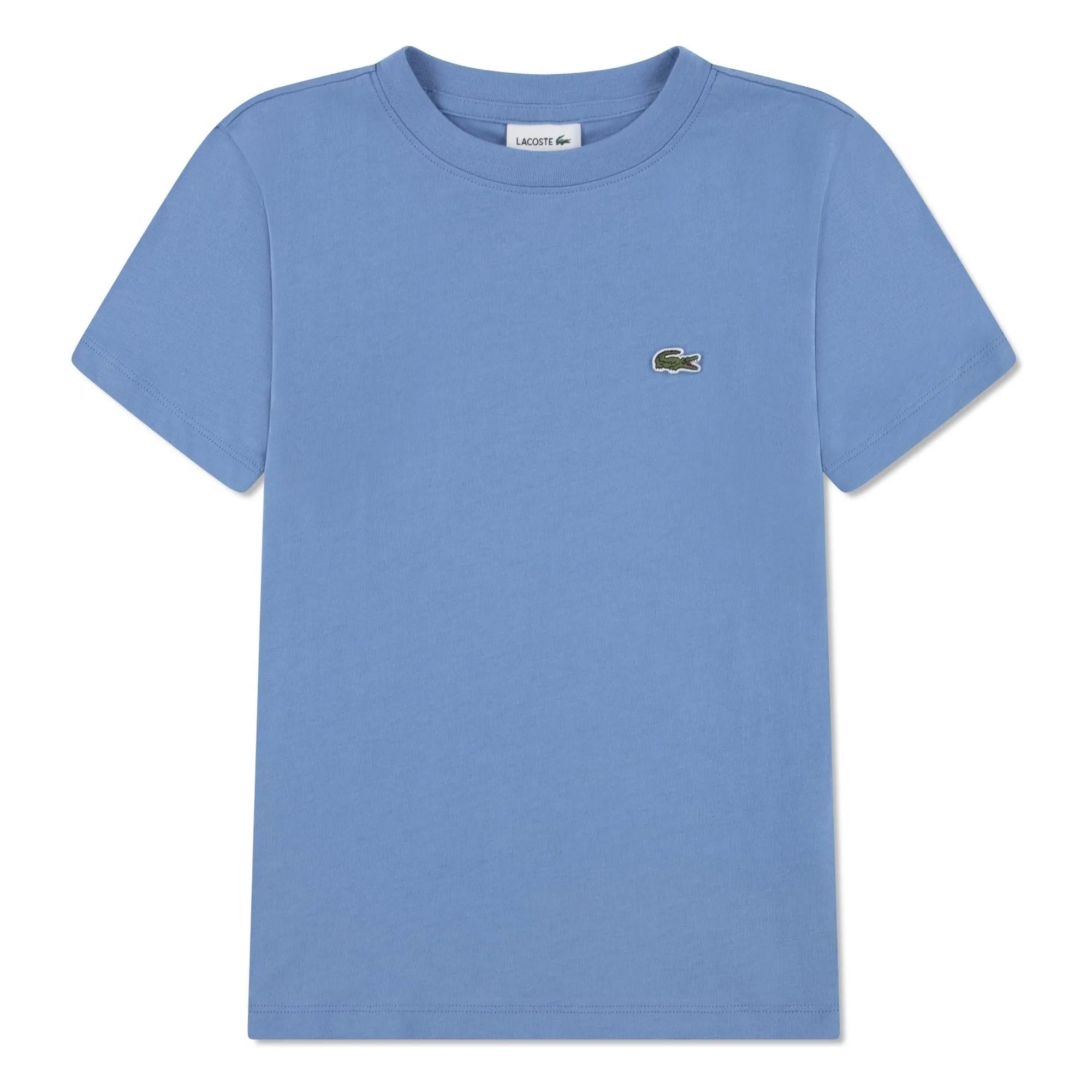 Lacoste - Logo Tişört Organik pamuk | Açık Mavi