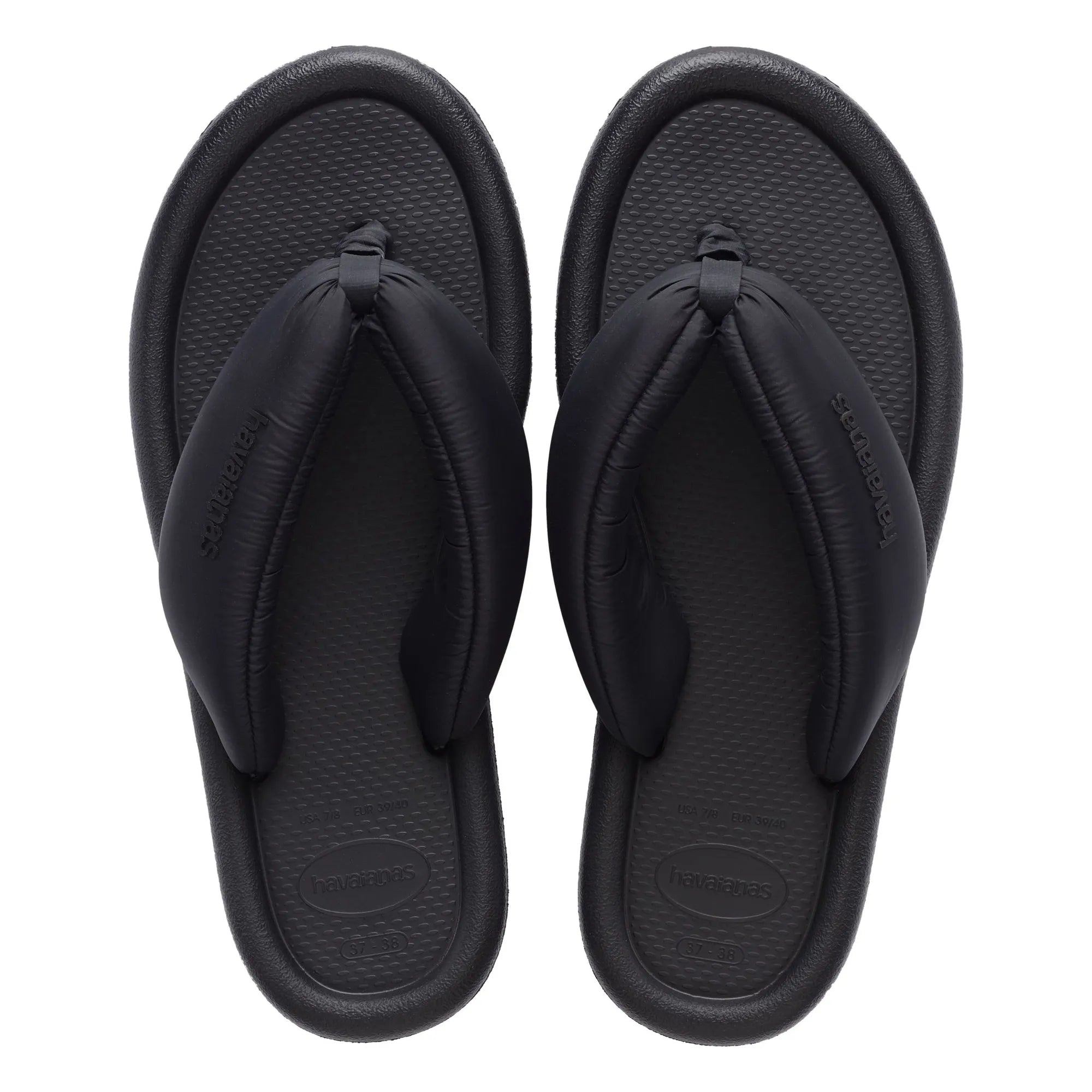 Havaianas - Maxi Puffed Up Parmak Arası Terlikler | Siyah