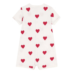 Petit Bateau - Mildor Kalpli Pijama | Beyaz