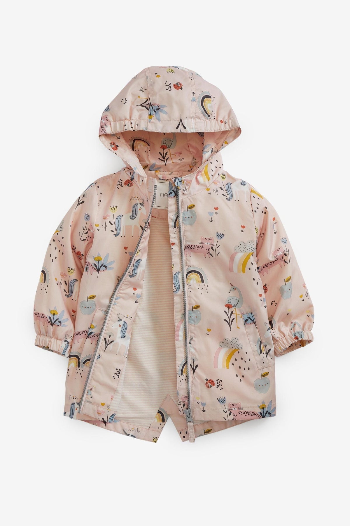 Next - Happy Sustainable Girl's Jacket Raincoat - 5-6 Years 