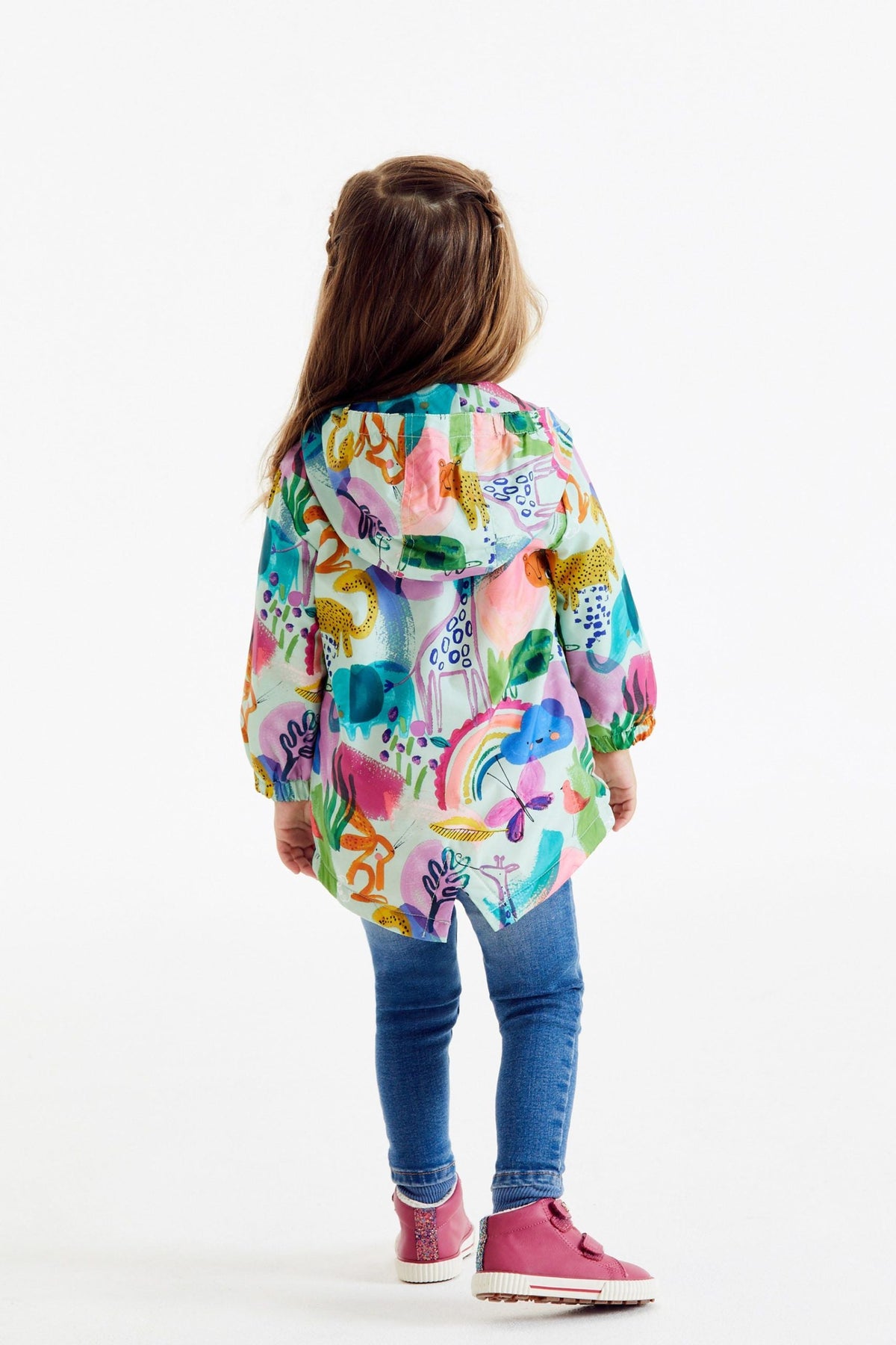 Als nächstes – Joyful nachhaltige Mädchen-Winterjacke und Regenmantel – 6–7 Jahre alt 