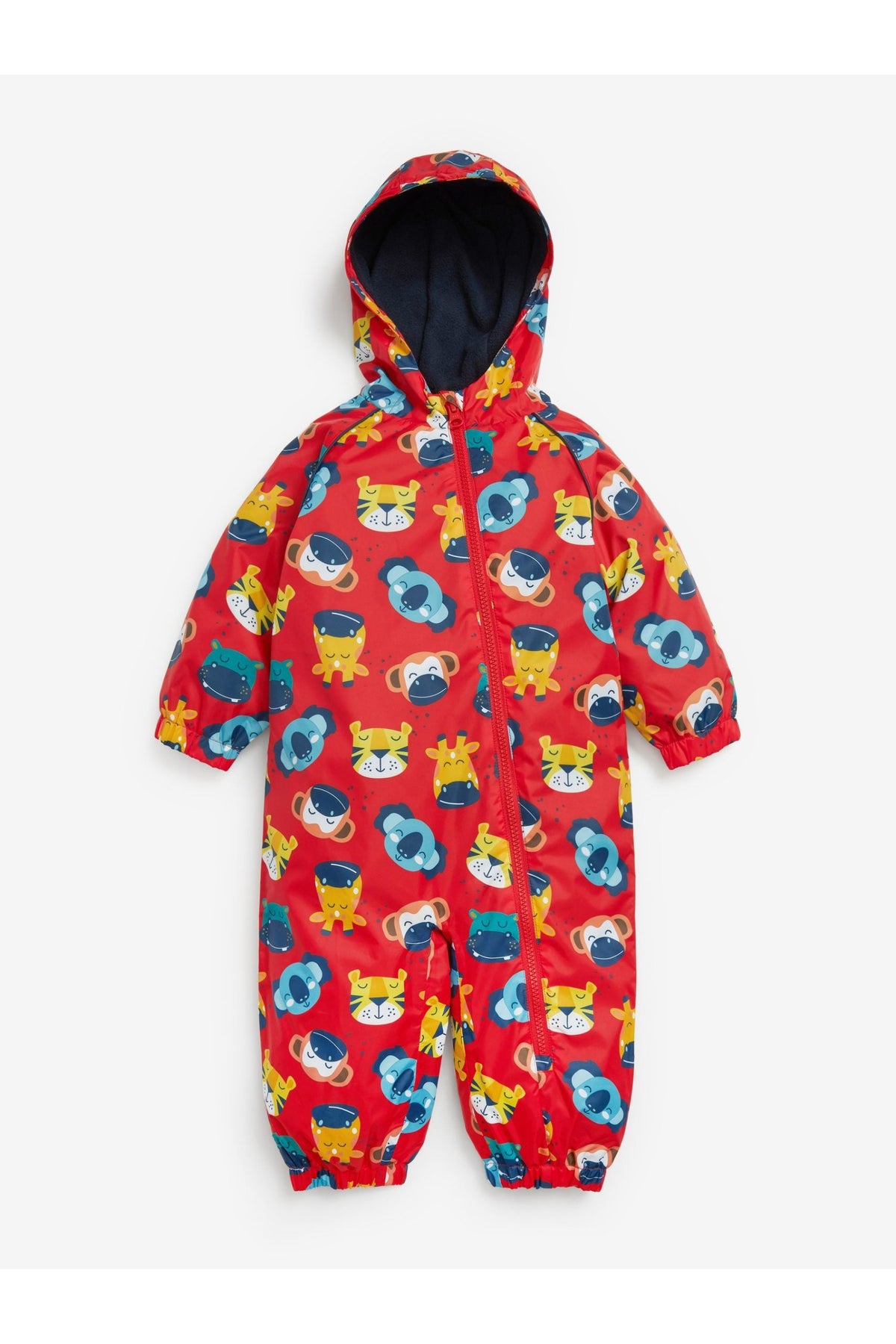 Next - Polar Lined Animal Patterned Children's Raincoat - 1.5-2 Years 