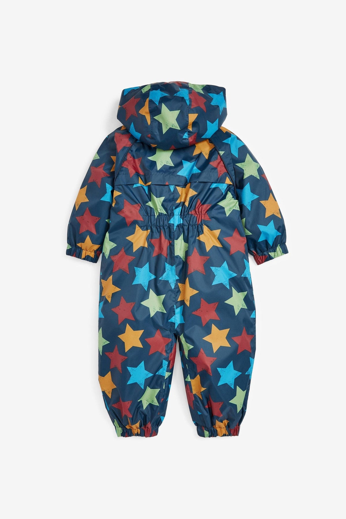 Next - Polar Lined Star Patterned Children's Raincoat - 4-5 Years 