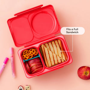 Omiebox - UP Isı Yalıtımlı 2. Nesil Kiraz Pembesi Bento Yemek Kutusu