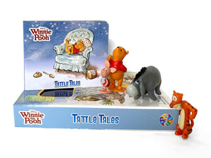 Phidal - Winnie the Pooh Tattle Tales Figür Oyuncaklı İngilizce Aktivite ve Hikaye Kitabı