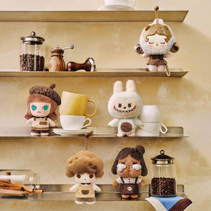 Pop Mart - Orijinal Bean Coffee Factory Peluş Bebek Süpriz Kör Paket