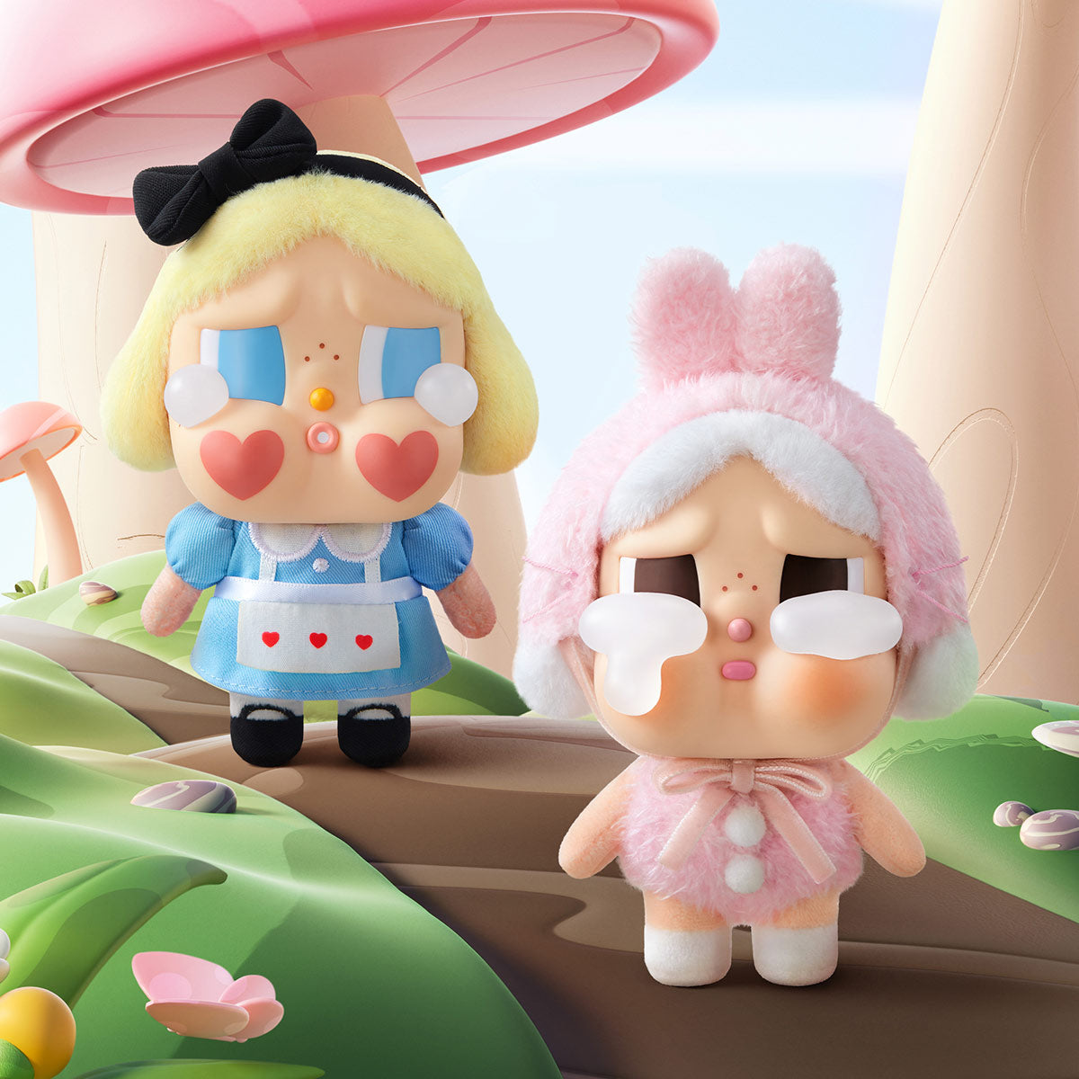 Pop Mart - Orijinal Crybaby Crying Again Serisi Vinil Peluş Bebek Süpriz Kör Paket