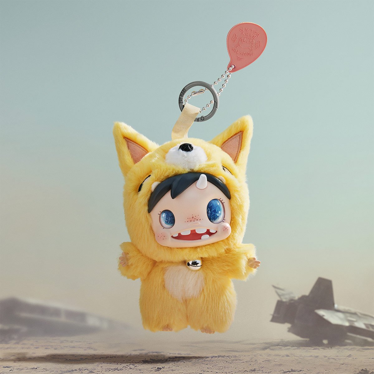 Pop Mart - Orijinal monster Baby Plush Pendant Supriz Kör Paket