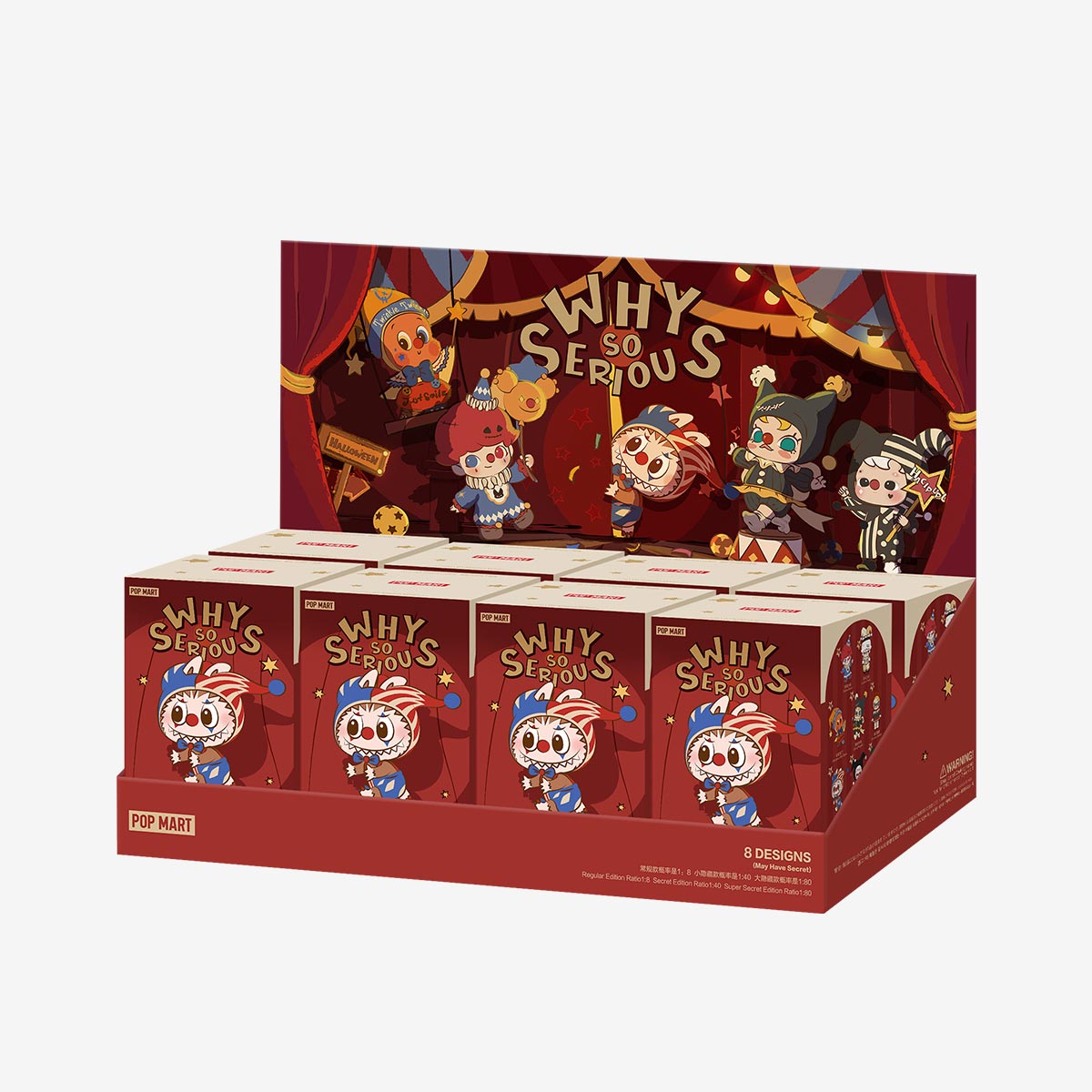 Pop Mart - Orijinal Why So Özel Seri Vinil Peluş Bebek Süpriz Kör Paket