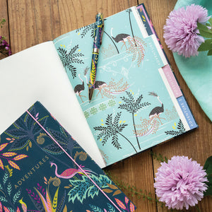 Portico Designs - Sara Miller: Botanik Cennet A5 Seyahat Günlüğü