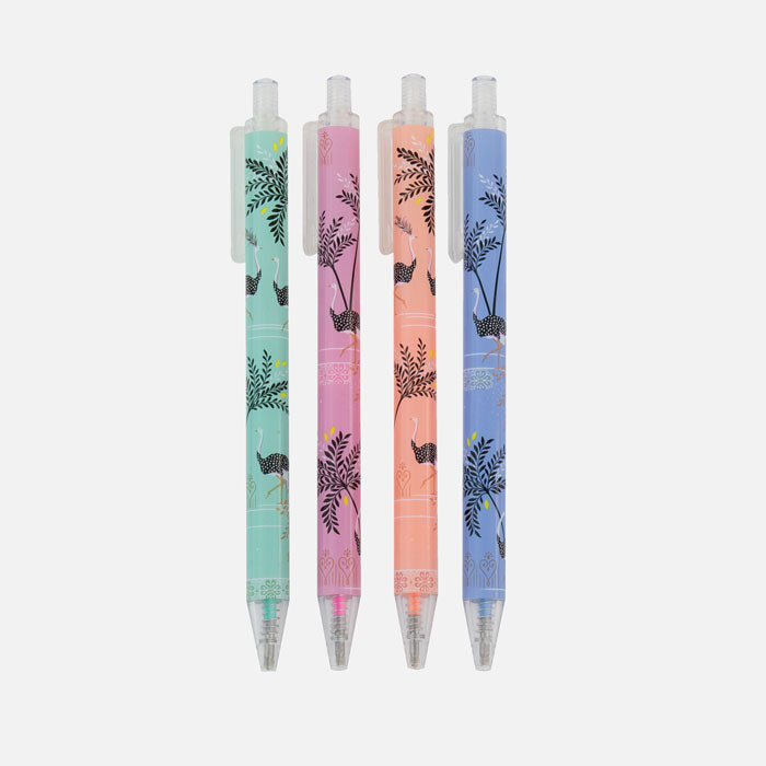 Portico Designs - Sara Miller: Savannah 4lü Jel Kalem Seti