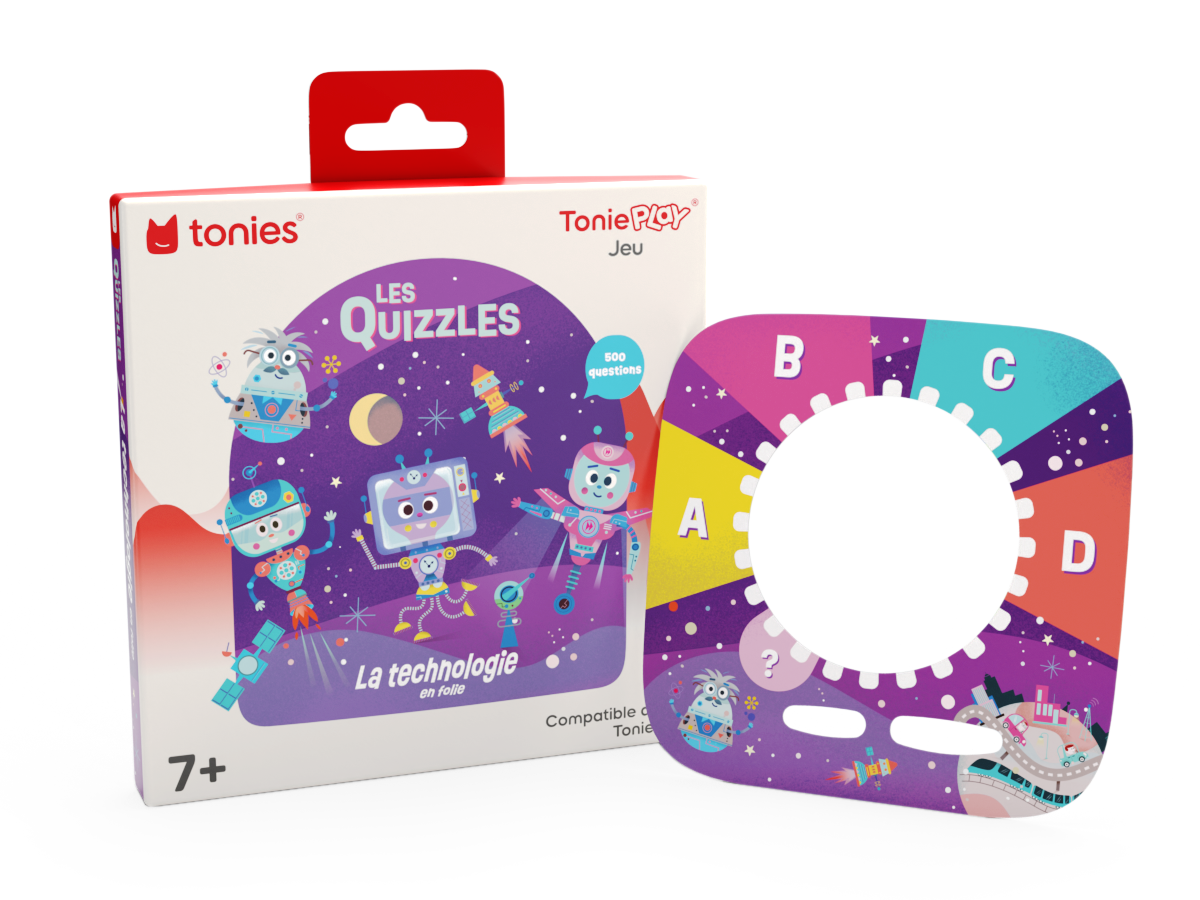 Tonies - Fransızca [FR] Les Quizzles: Teknoloji Delilikte! - Tonieplay