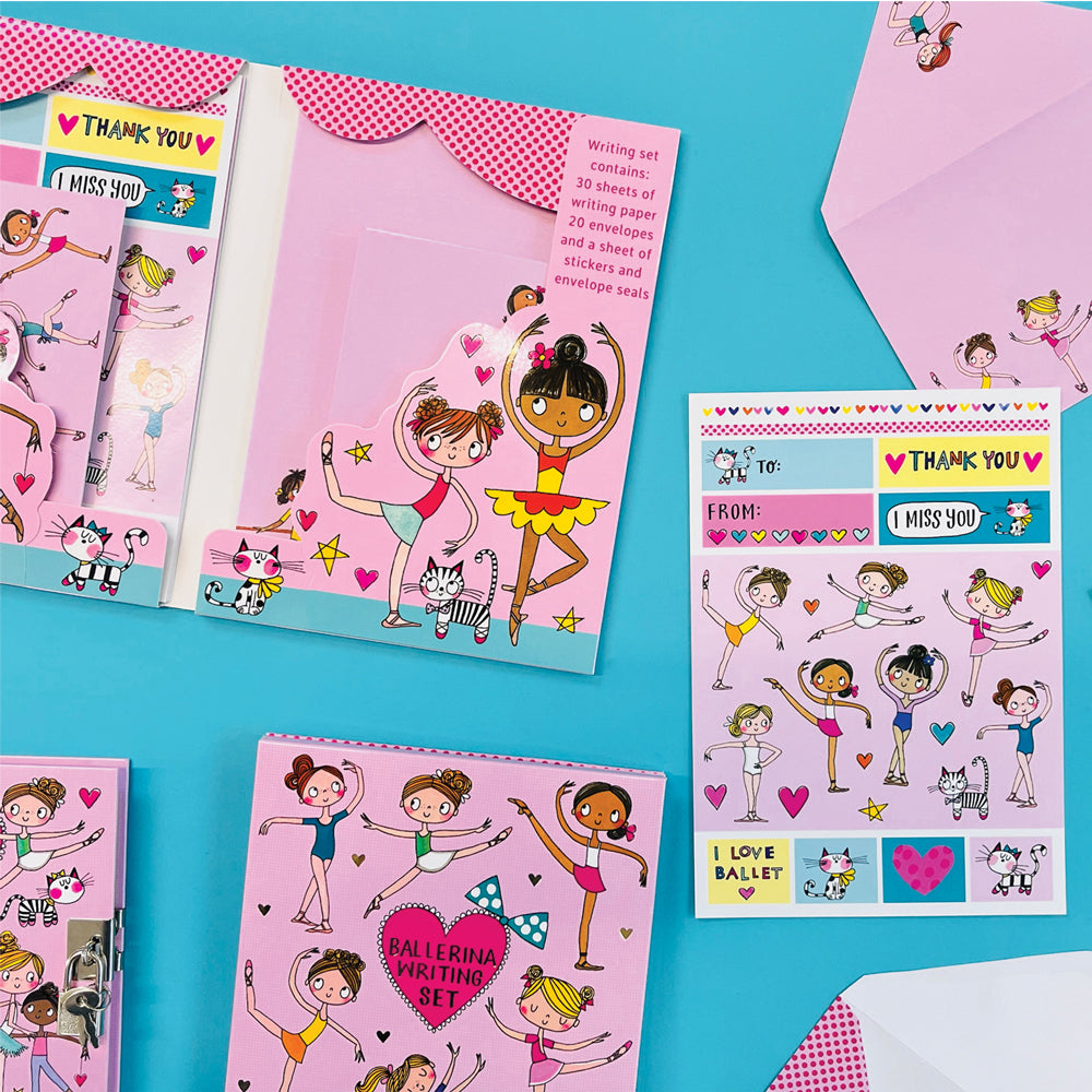 Rachel Ellen - Ballerina Letter Writing Set