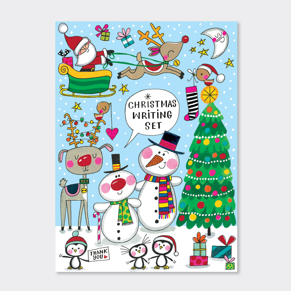 Rachel Ellen - Christmas Thank You Mektup Yazma Seti