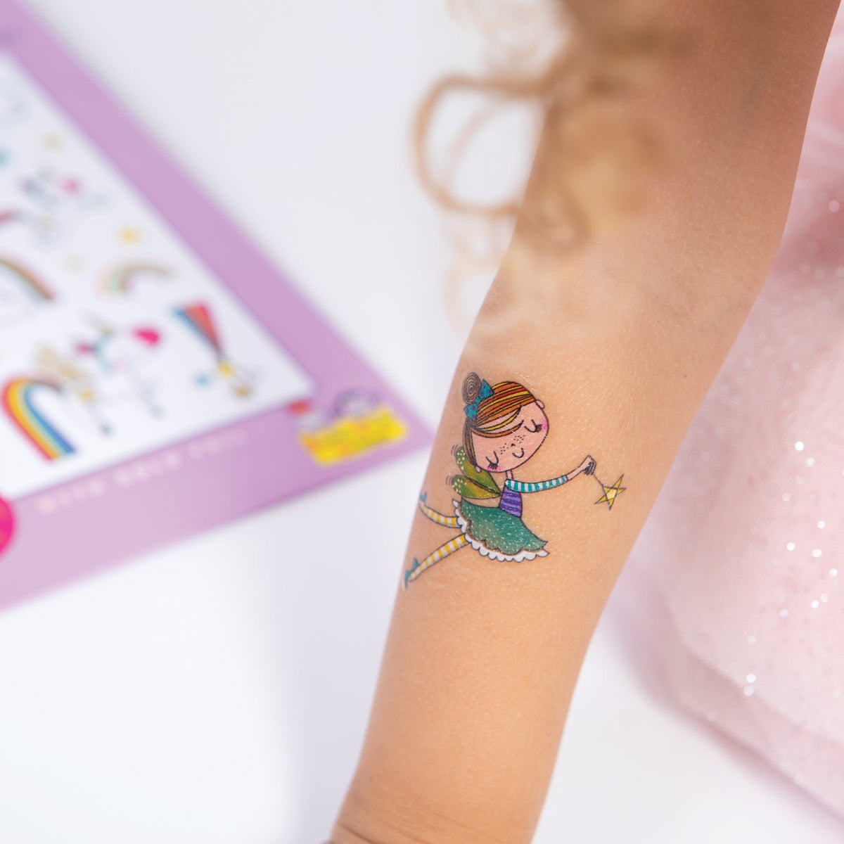 Rachel Ellen - Fairy Friends Çocuk Geçici Dövmeler