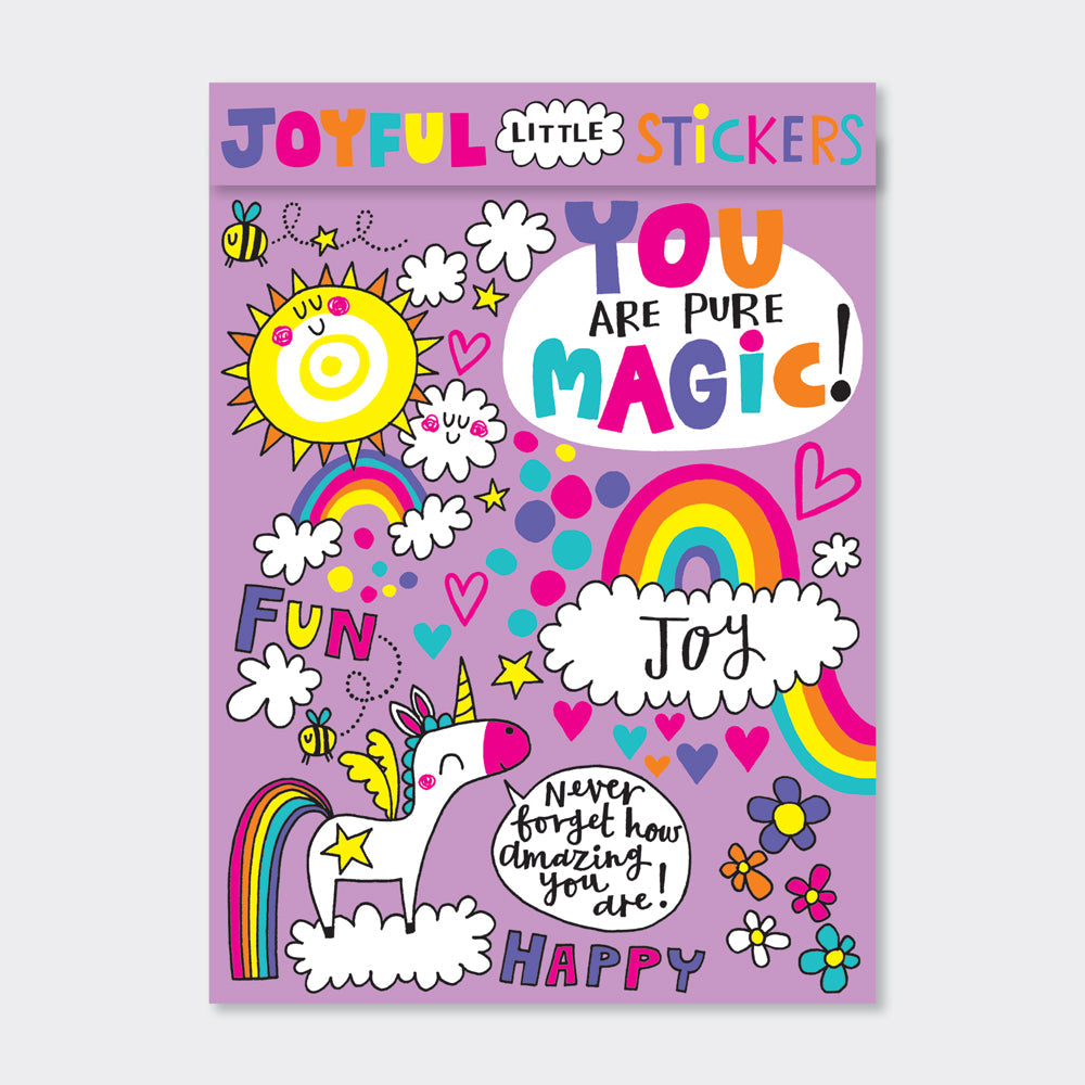 Rachel Ellen - Joyful Little Sticker Çıkartma Kitapları