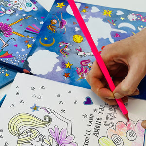 Rachel Ellen - Moondance Sticker Scene Colouring & Activity Book