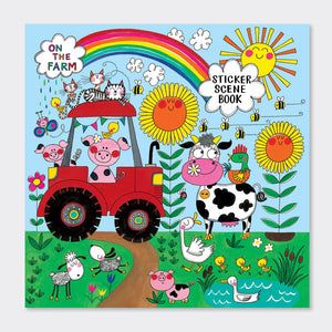 Rachel Ellen - On The Farm Çıkartma Sahnesi Boyama ve Etkinlik Kitabı