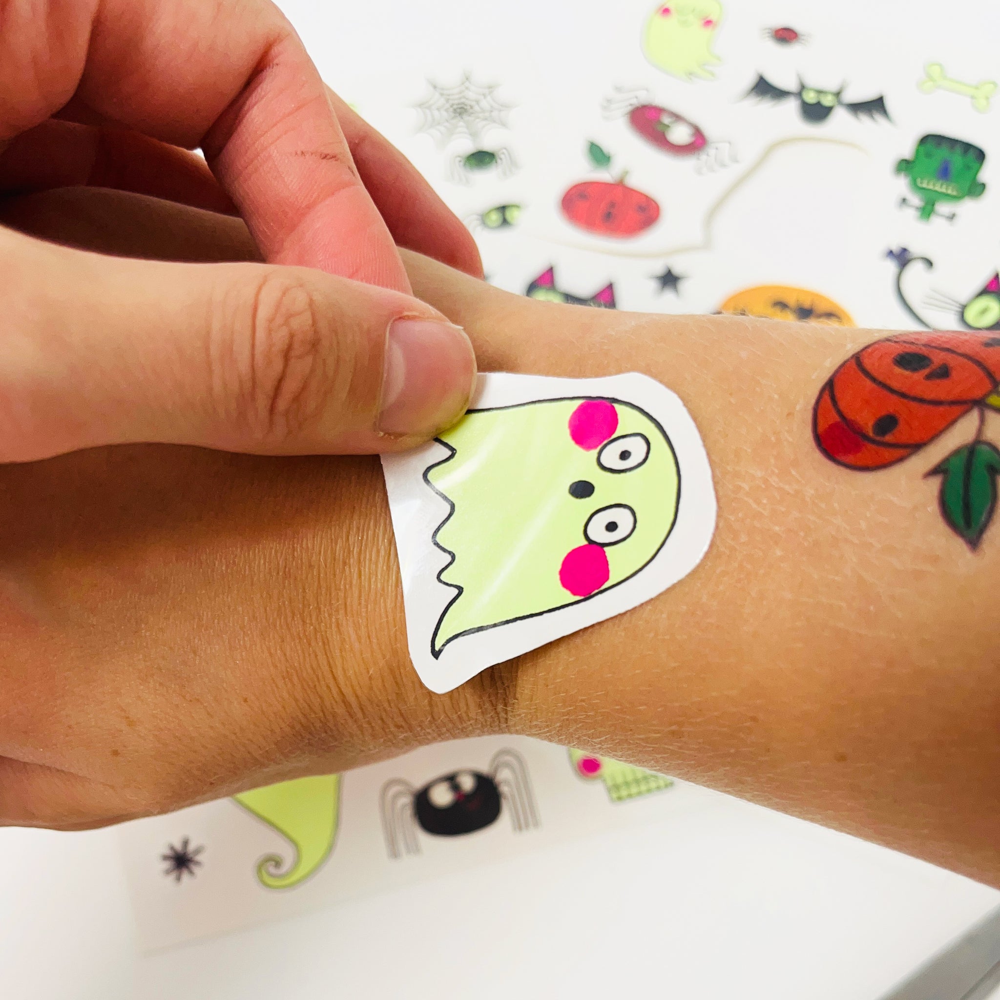 Rachel Ellen - Spooky Halloween Kids Temporary Tattoos