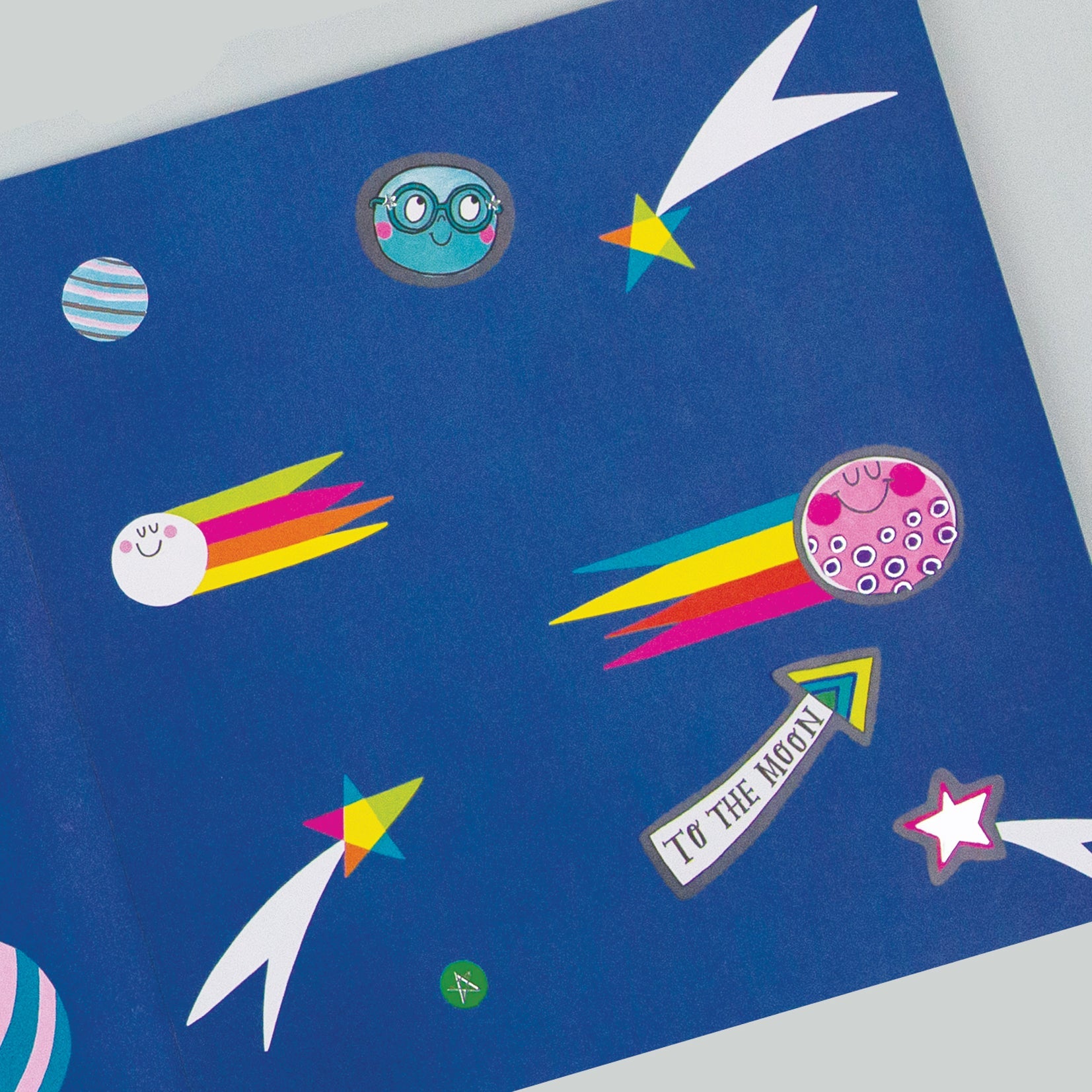 Rachel Ellen - To The Moon Çıkartma Sahnesi Boyama ve Etkinlik Kitabı