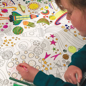 Rachel Ellen - To The Moon Dev Boyama Posterleri