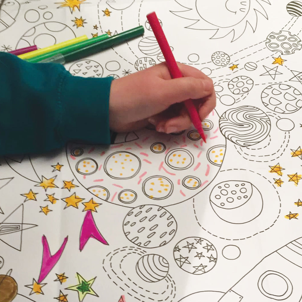 Rachel Ellen - To The Moon Dev Boyama Posterleri