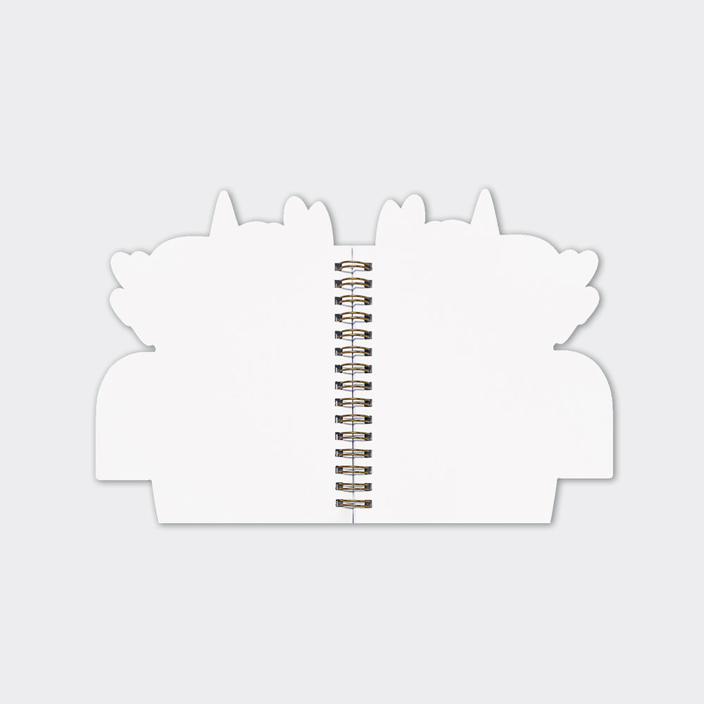 Rachel Ellen - Unicorn Shaped Wire-bound Notebook