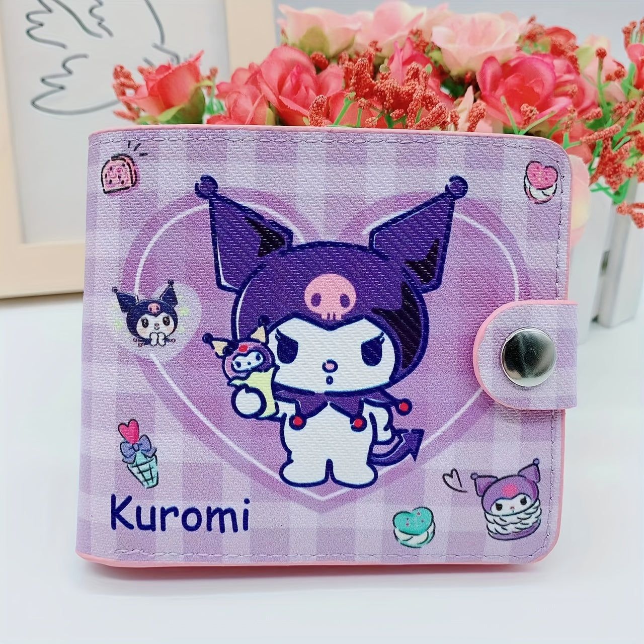 Sanrio - Kuromi Çocuk Cüzdanı