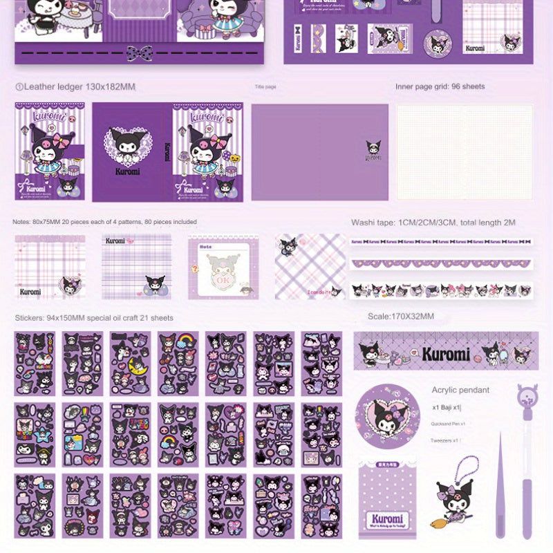 Sanrio - Kuromi Kırtasiye Seti