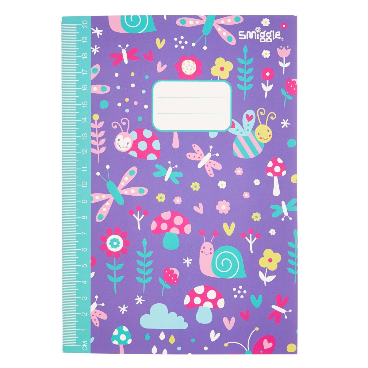 Smiggle - A5 Cetvelli ve Çizgili Defter