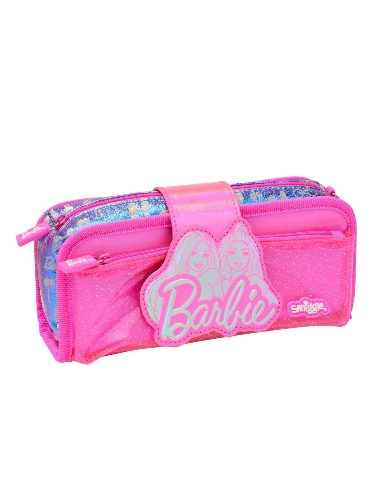 Smiggle - Estuche de dos compartimentos Barbie