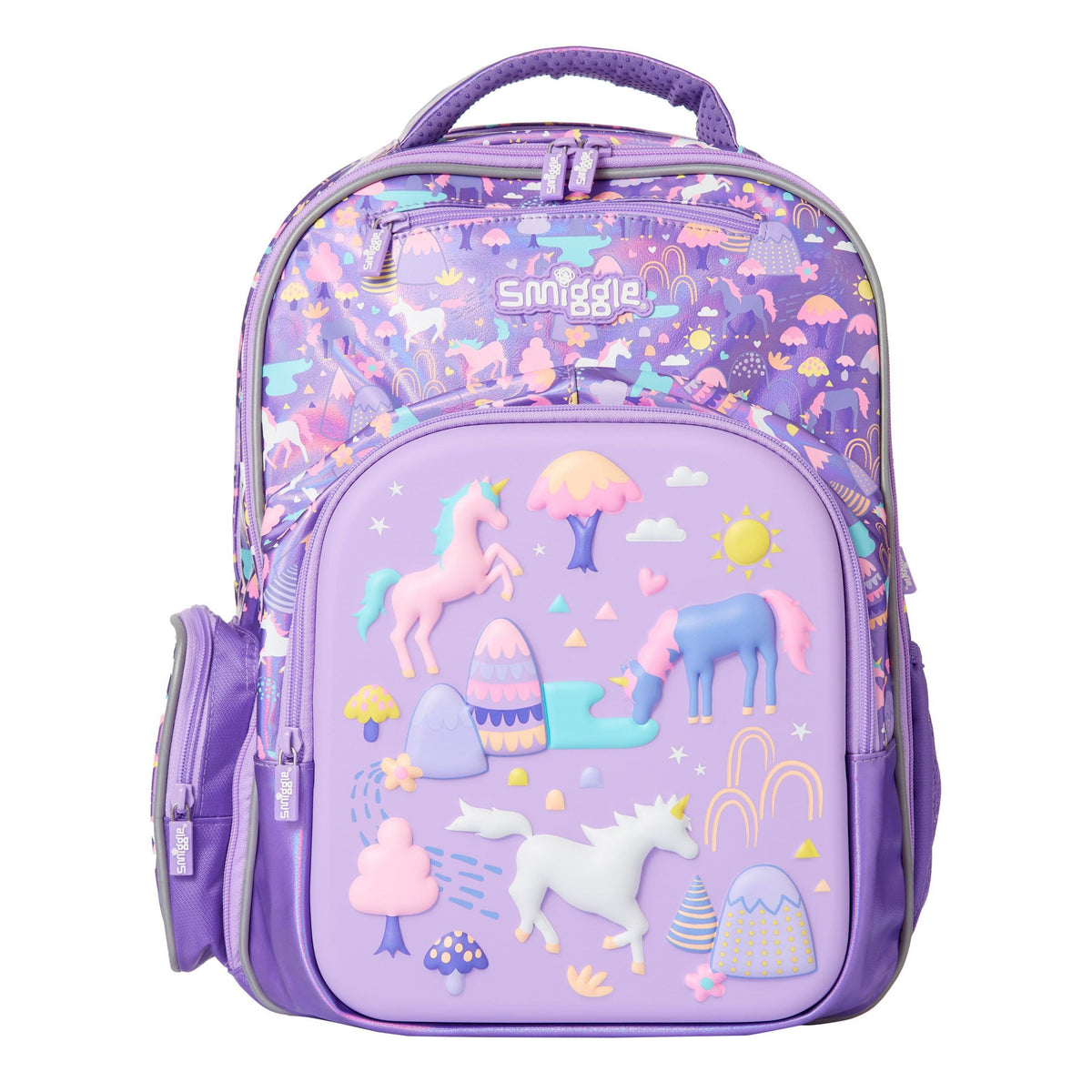 Smiggle - Beam Mor Unicorn Sırt Çantası