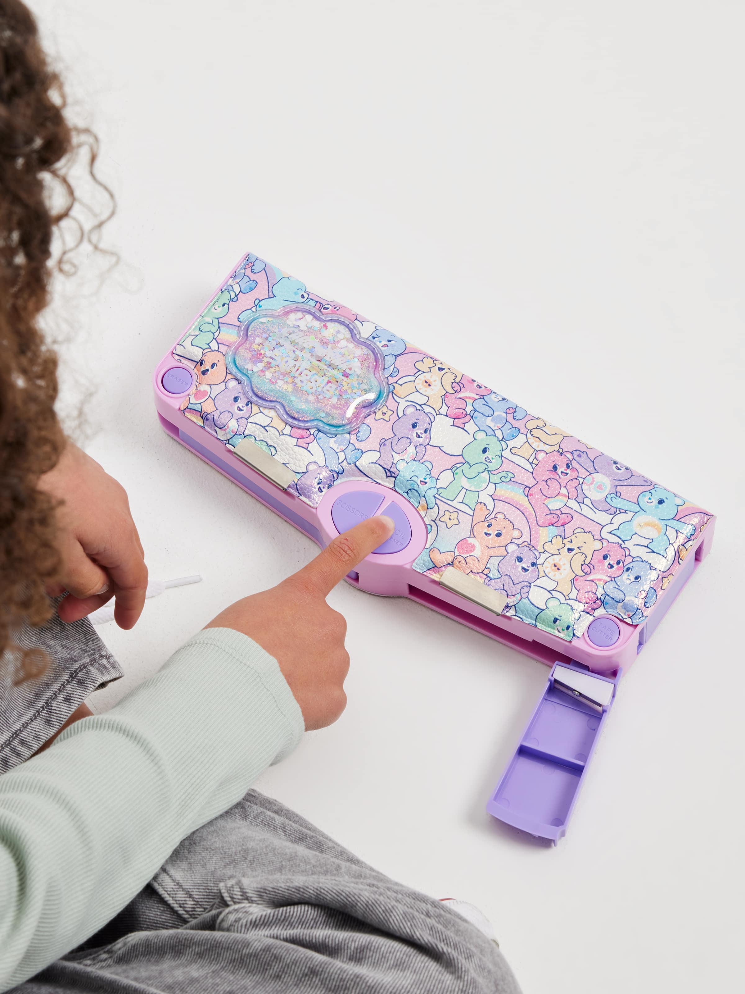 Smiggle - Bears Poput Otomatik Kalem Kutusu ve Kırtasiye Seti