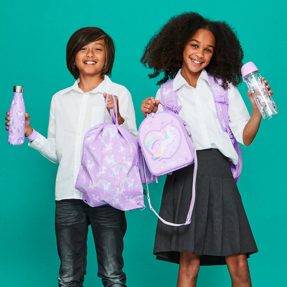 Smiggle - Beyond Pembe Unicornlar İpli Çanta