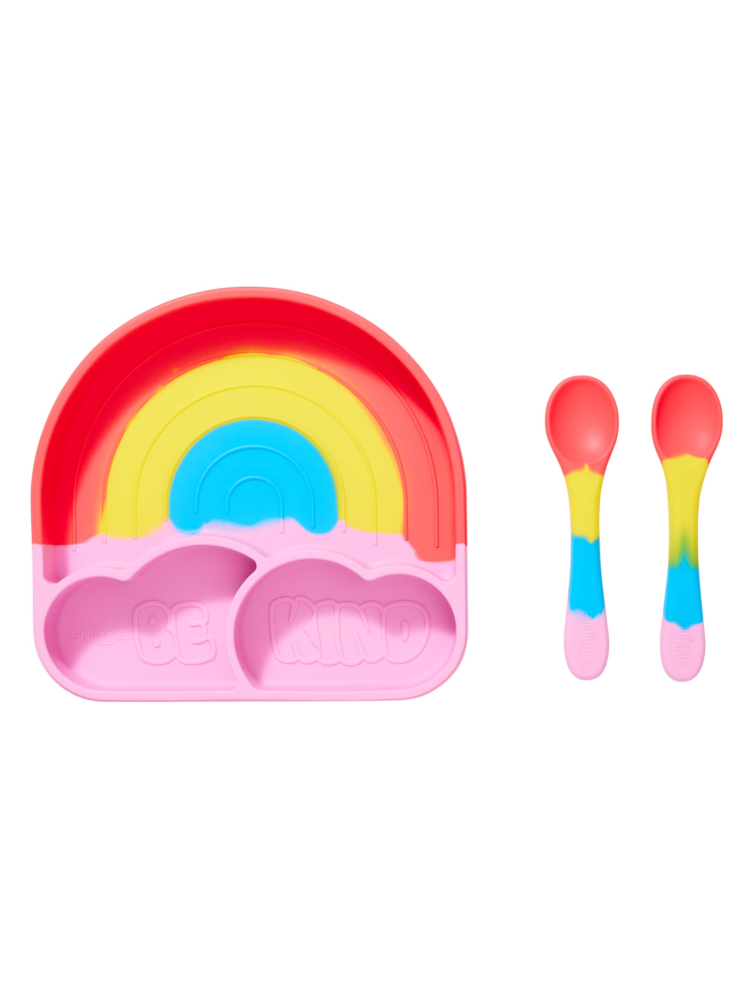 Smiggle - Big Dream Silikon Yemek Tabağı Seti