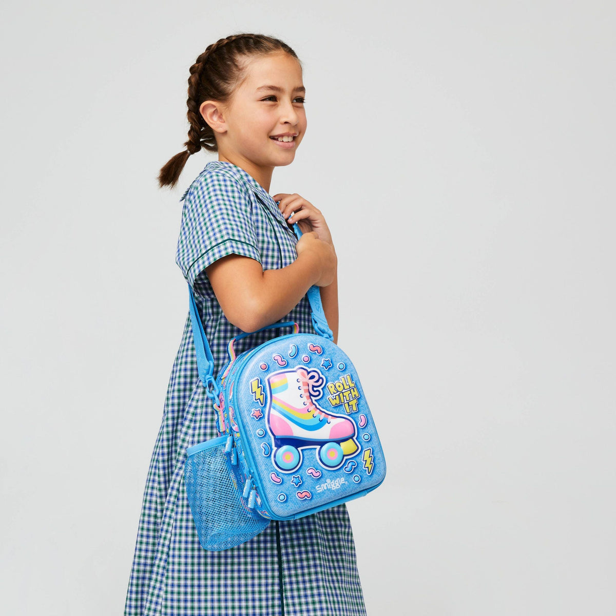 Smiggle - Bright Side Askılı Çift Katlı Beslenme Çantası