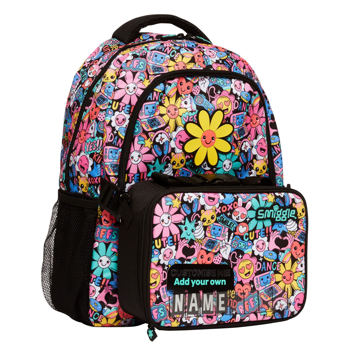 Smiggle - Bright Side Kare Beslenme Çantası
