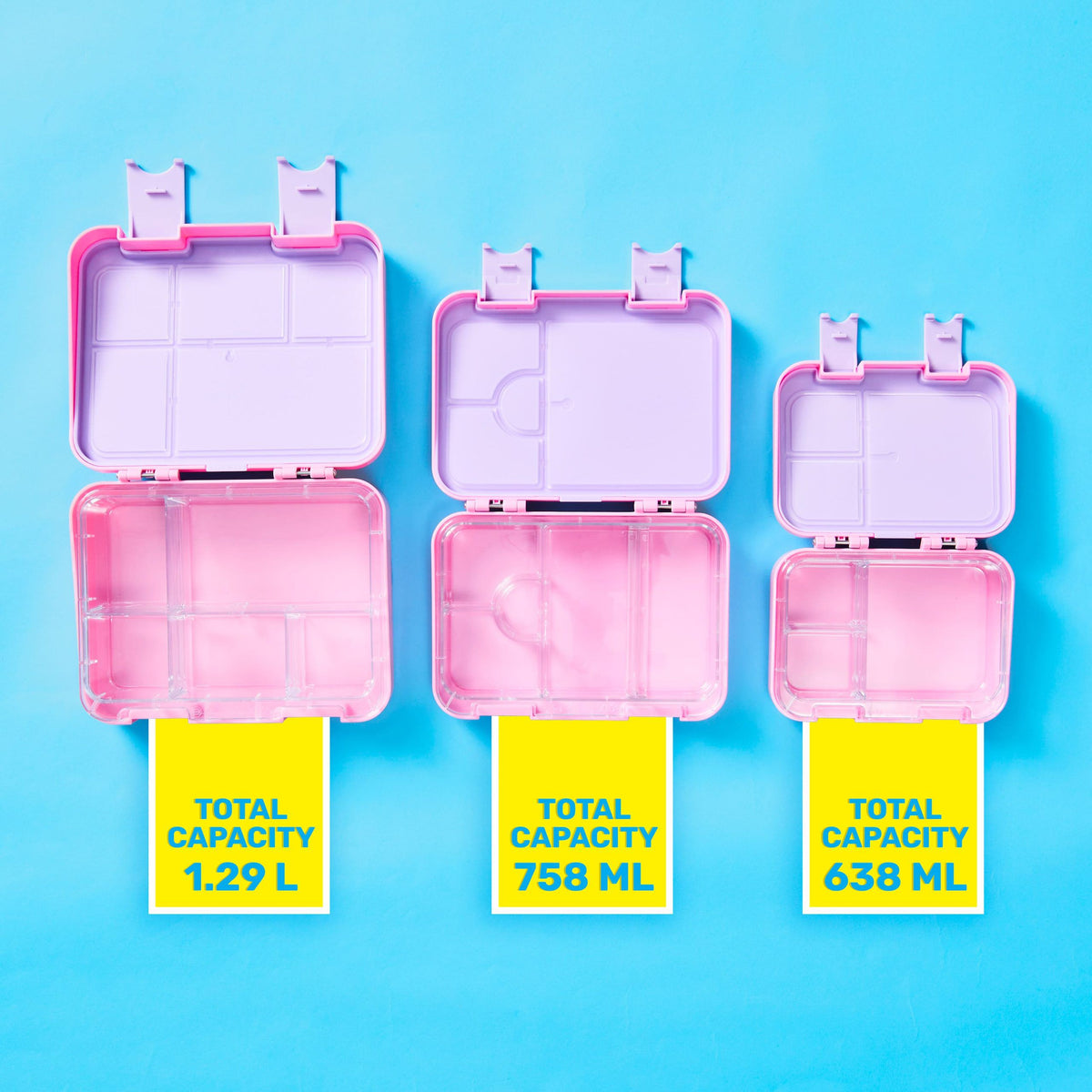 Smiggle - Bright Side Medium Bento Lunch Box