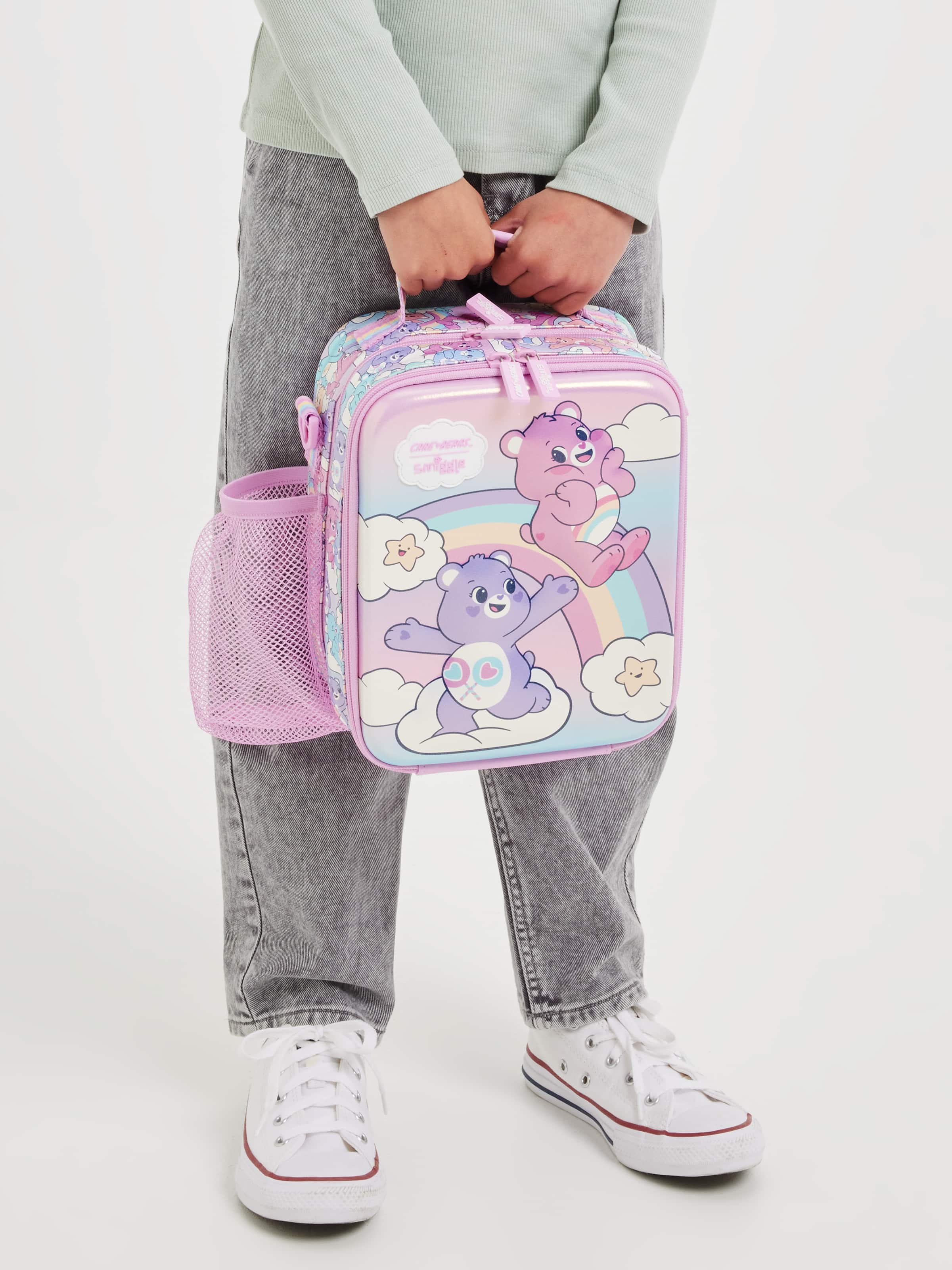 Smiggle - Care Bears Askılı Hardtop Seviye Beslenme Çantası