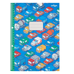 Smiggle - Cetvelli Çizgili 64 Sayfa A4 Defter