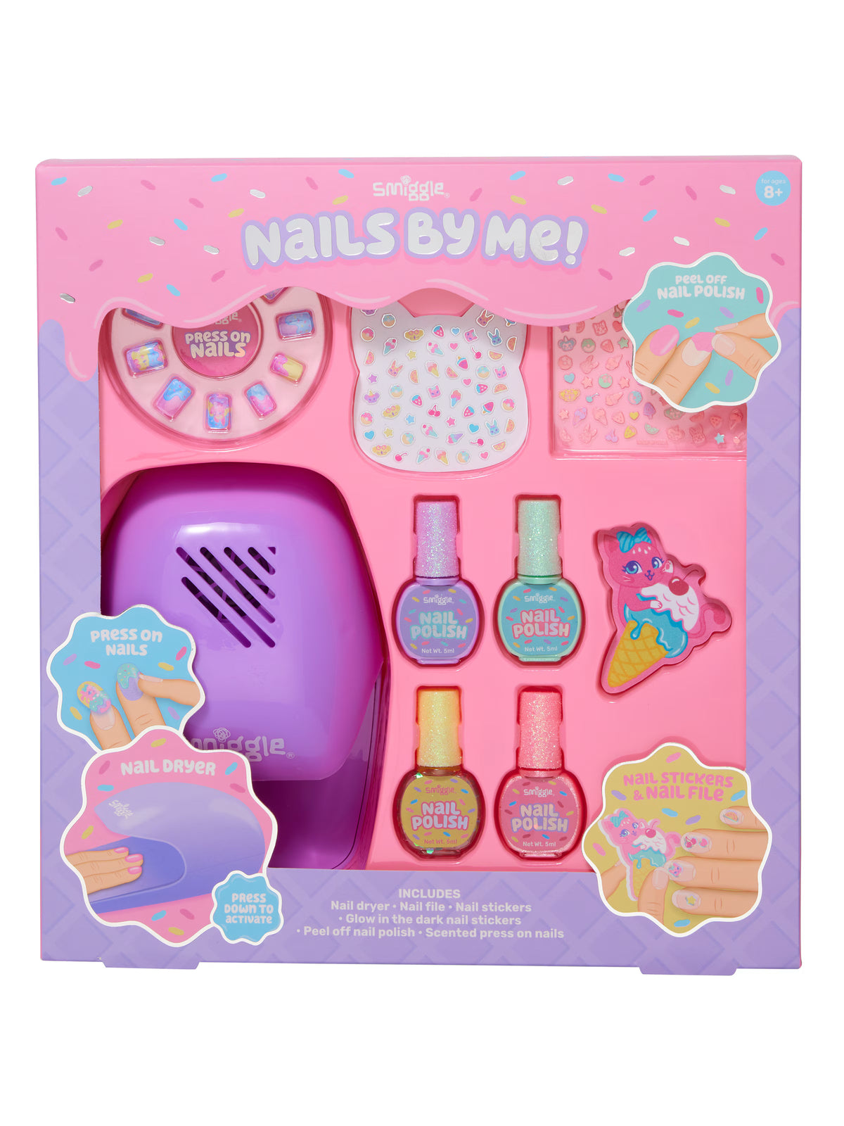 Smiggle - Kids Nail Design Set