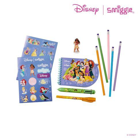 Smiggle - Disney Prenses Yazma Kutusu Seti