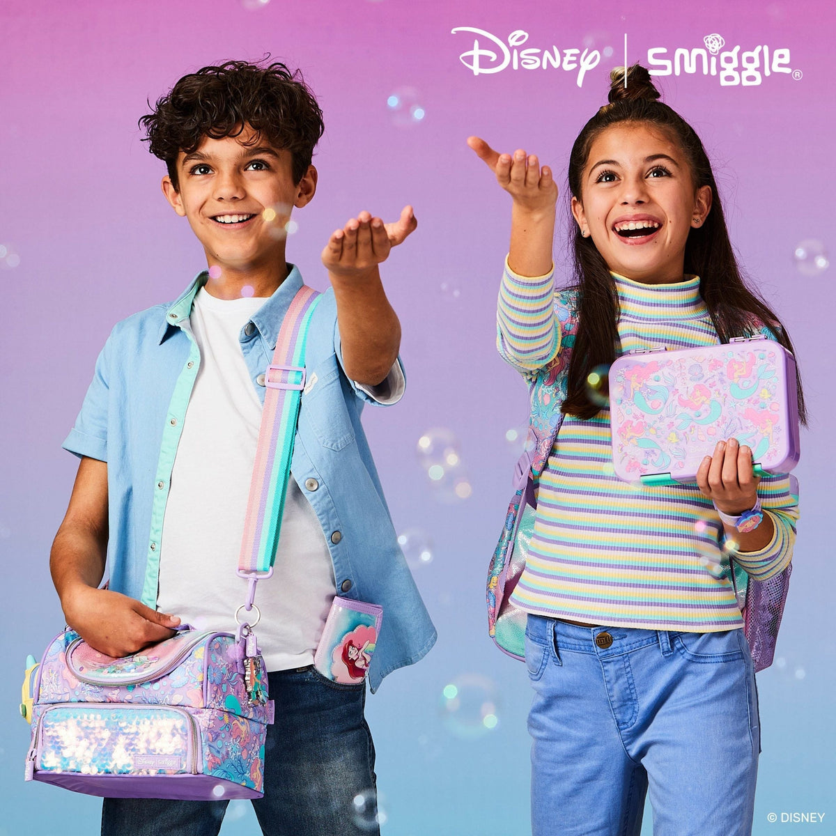 Smiggle - Disney Princess Medium Bento Lunch Box