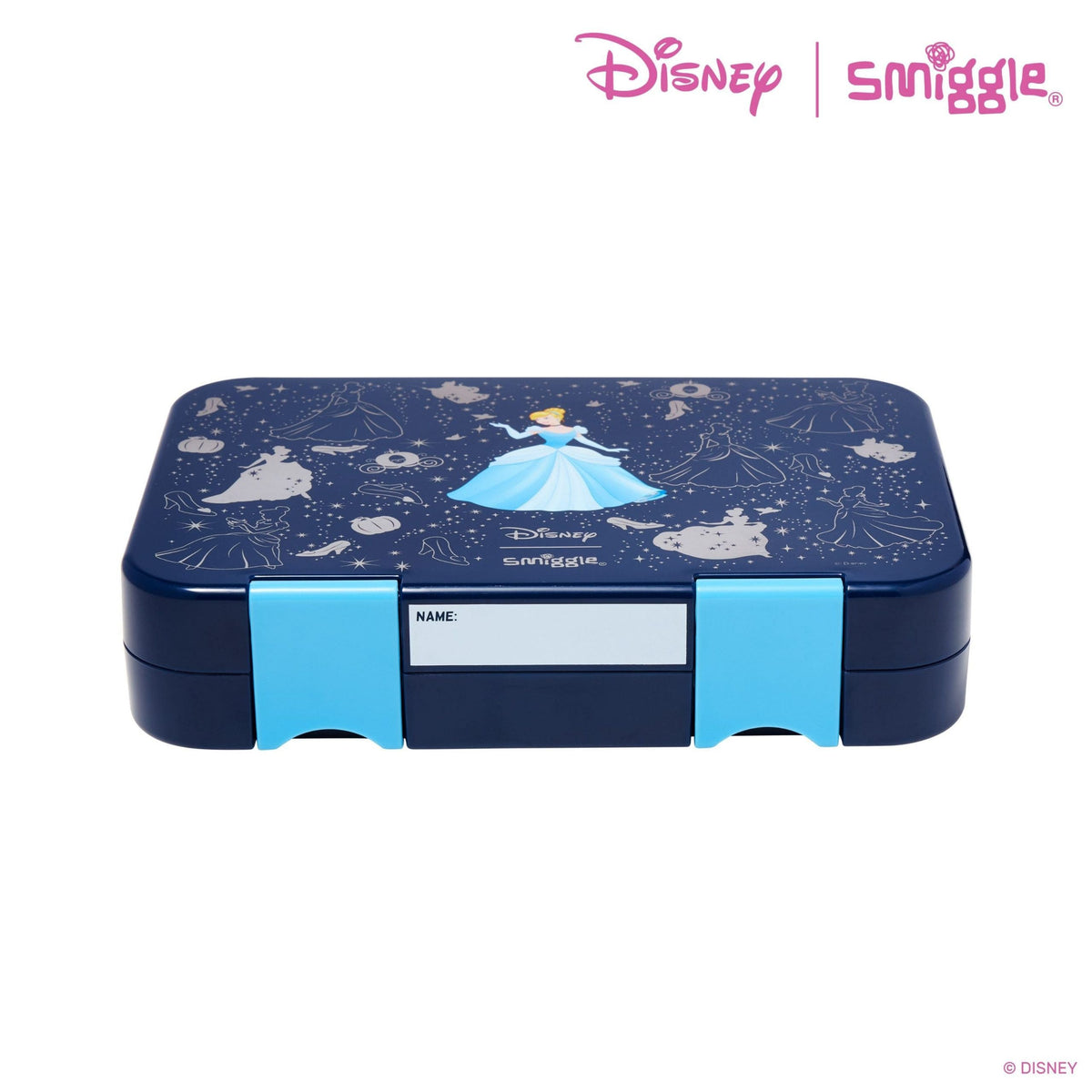 Smiggle - Disney Prensesi Orta Boy Bento Öğle Yemeği Kutusu