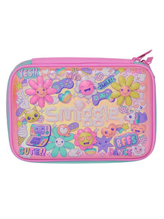 Smiggle - Epic Double Compartment Hardtop 3B Pencil Case