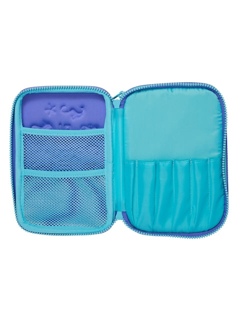 Smiggle - Epic Double Compartment Hardtop 3B Pencil Case